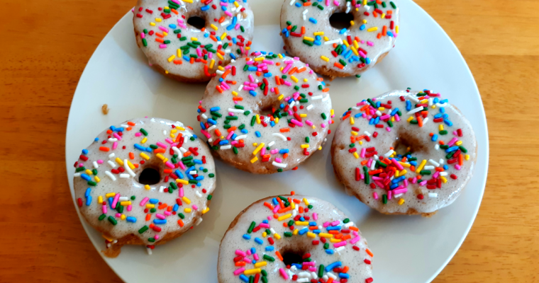 LOW CARB SUGAR FREE DOUGHNUTS AND TOPPINGS