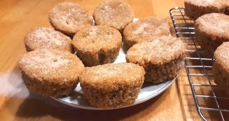 Gluten Free Keto Friendly Cinnamon Coffee Cake Muffins