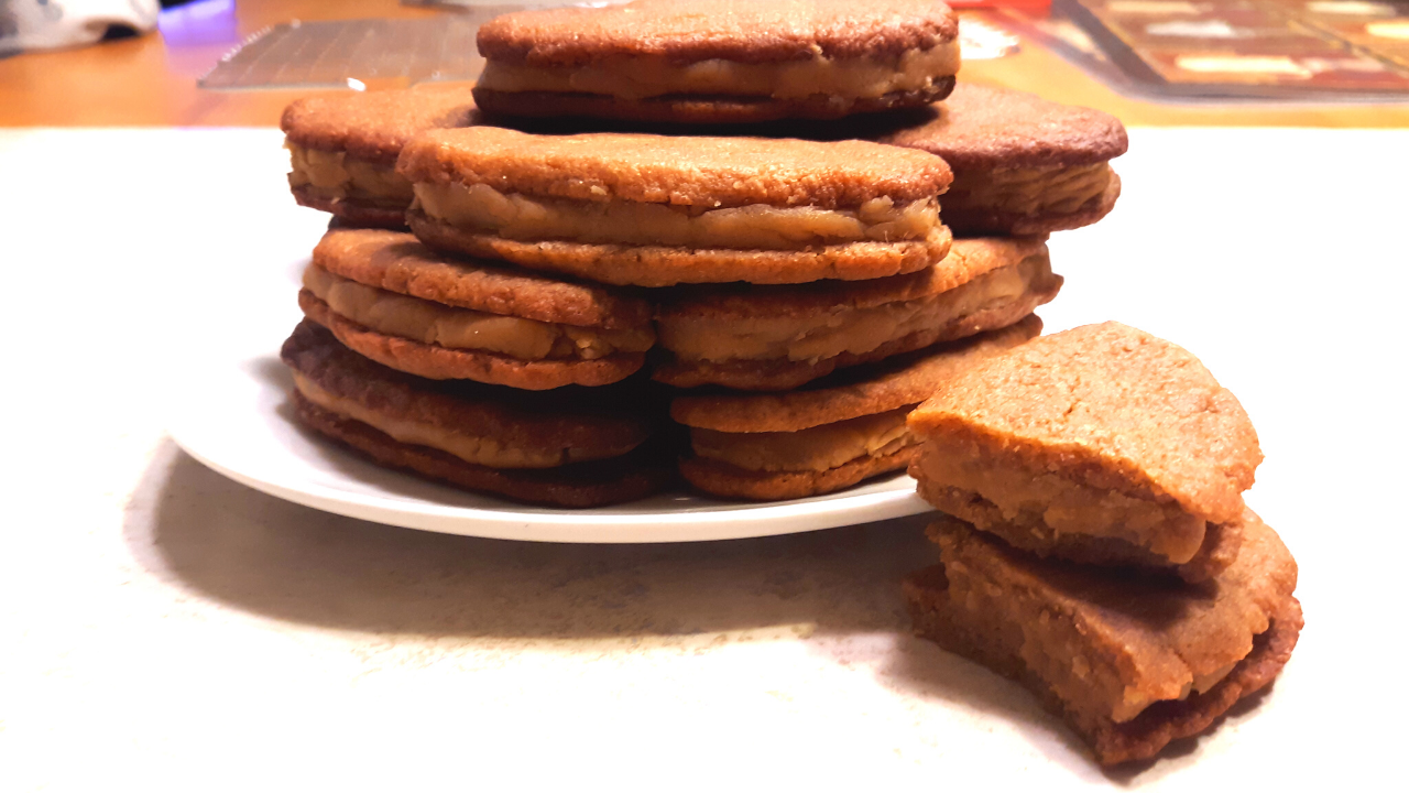 Easy Keto Peanut Butter Cookie Sandwiches With Nut Free Option