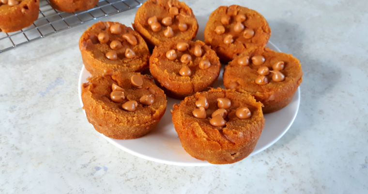 Keto Butterscotch Pumpkin Muffins