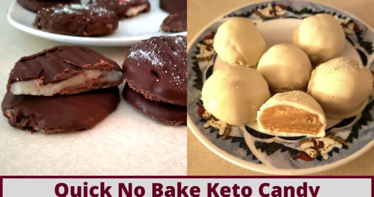 Quick No Bake Keto Christmas Candy