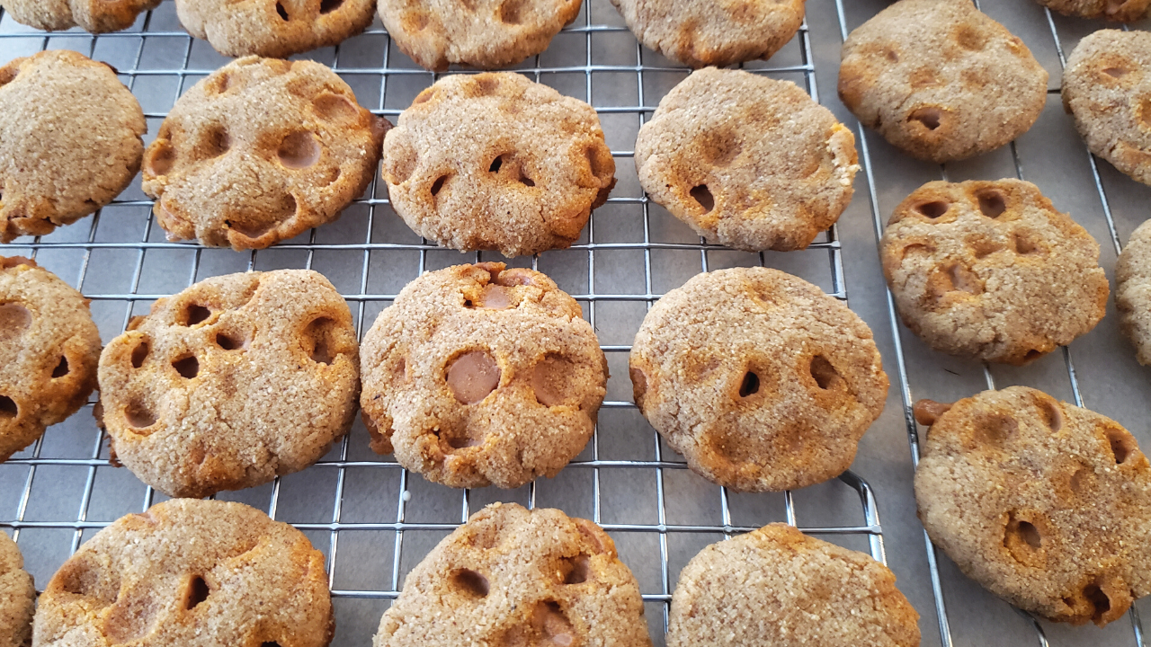 Quick Keto Butterscotch Gingerbread Cookies