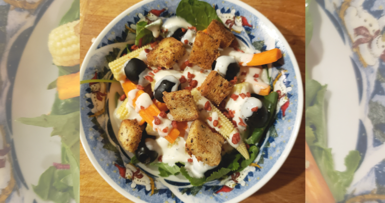 10 Minute Keto Croutons