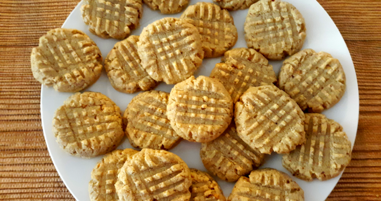 LOW CARB SUGAR FREE PEANUT BUTTER COOKIES