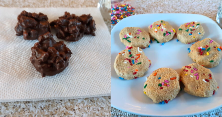 2 Quick Keto No Bake Cookies