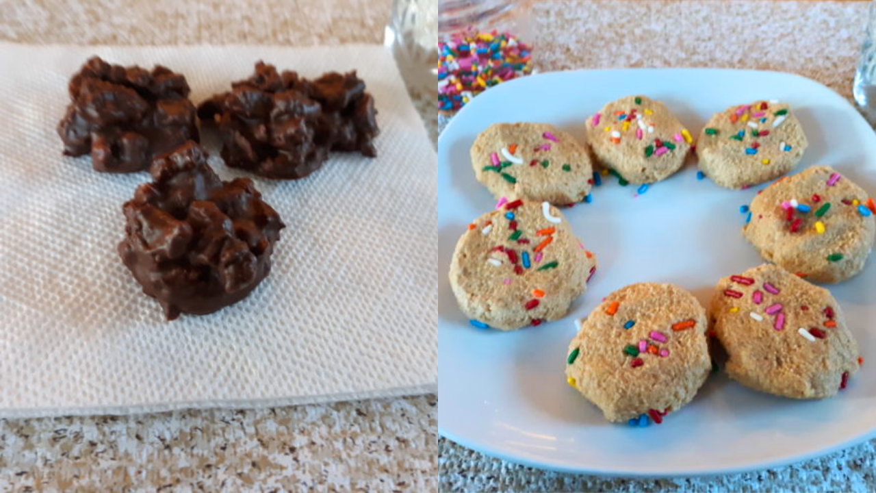 2 Quick Keto No Bake Cookies