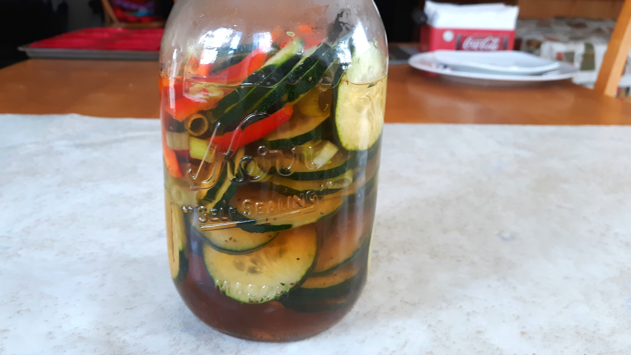 Easy Keto Sweet Refrigerator Pickles and Relish