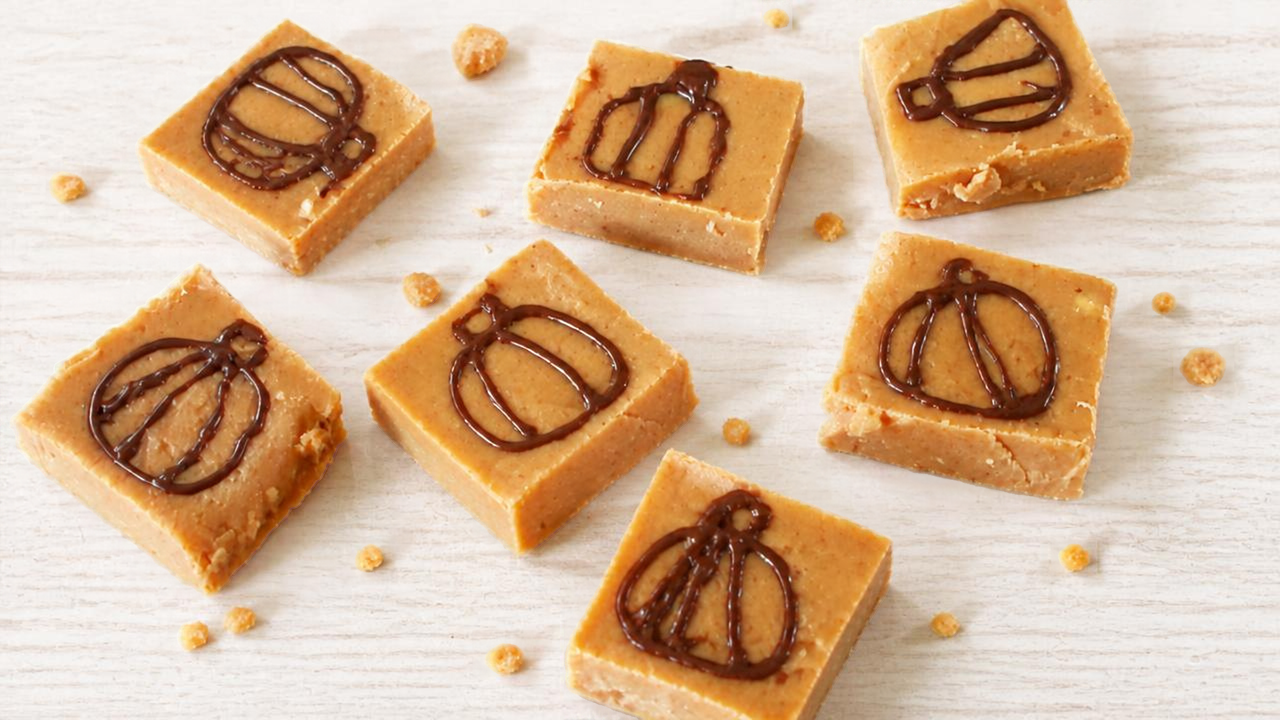Quick 3 Ingredient Keto Pumpkin Fudge