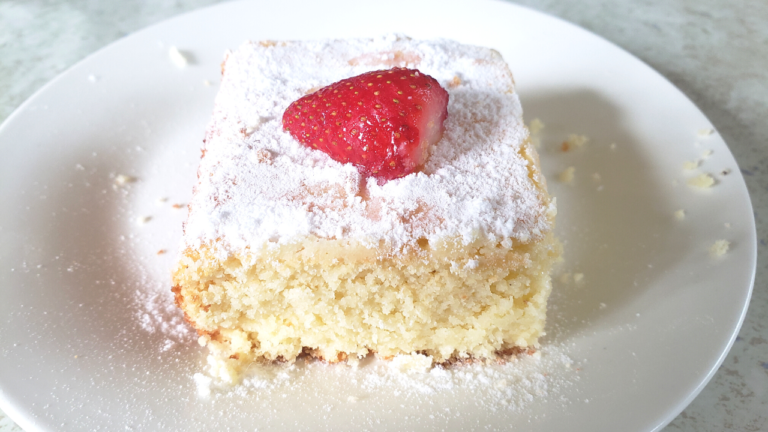 Quick Keto Butter Cake - Janet's delicious low carb kitchen