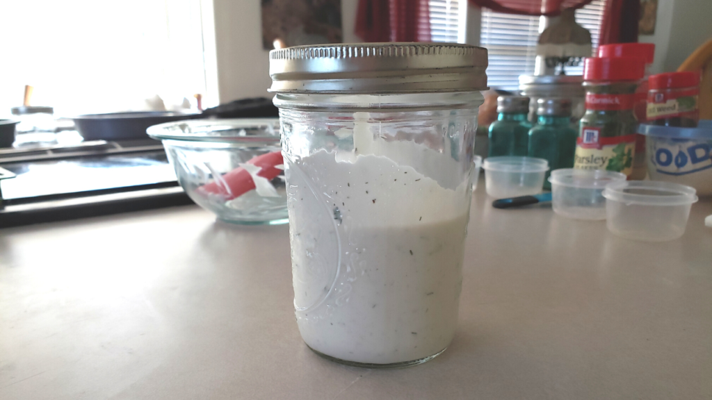 2 Minute Keto Ranch Salad Dressing - Janet's delicious low carb kitchen