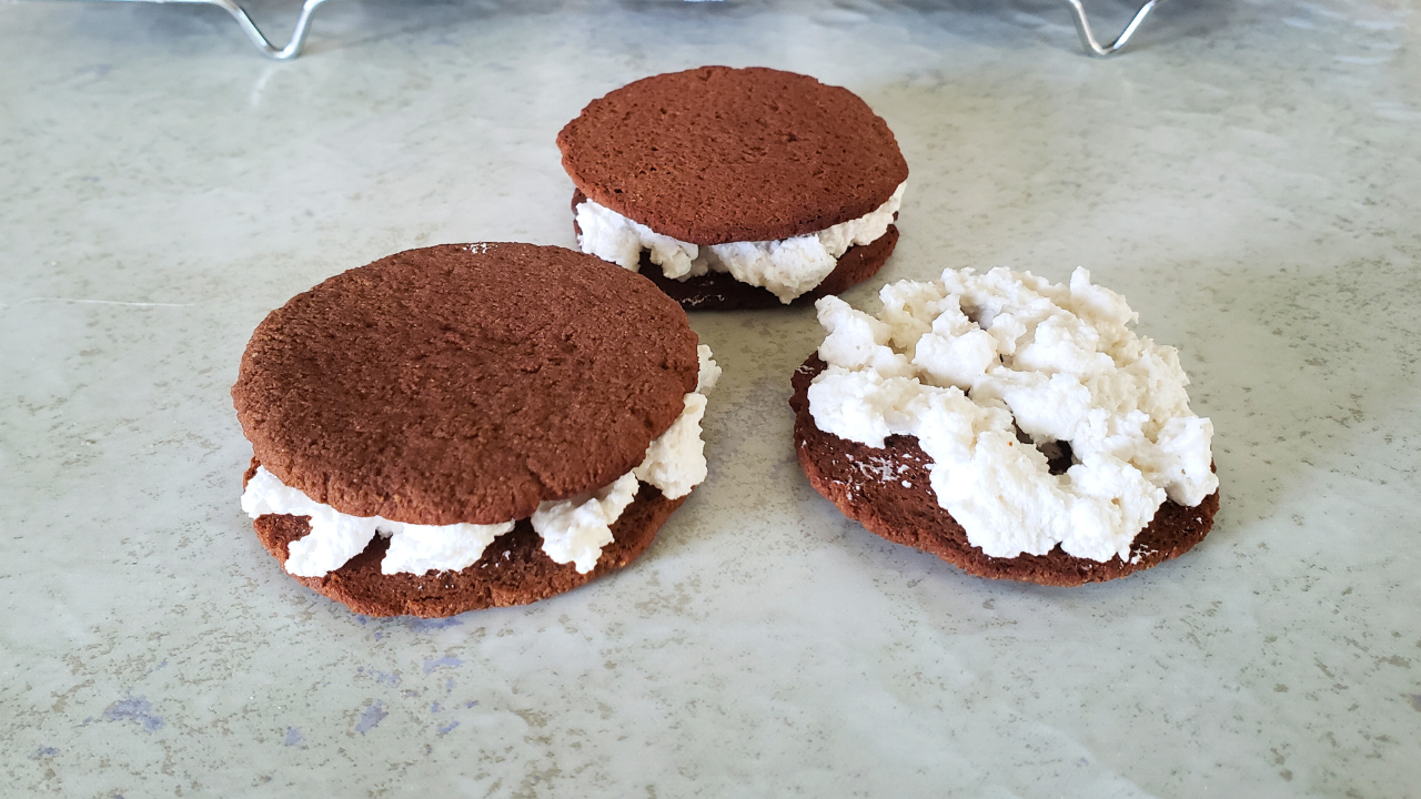 Easy Keto Chocolate Marshmallow Cookies