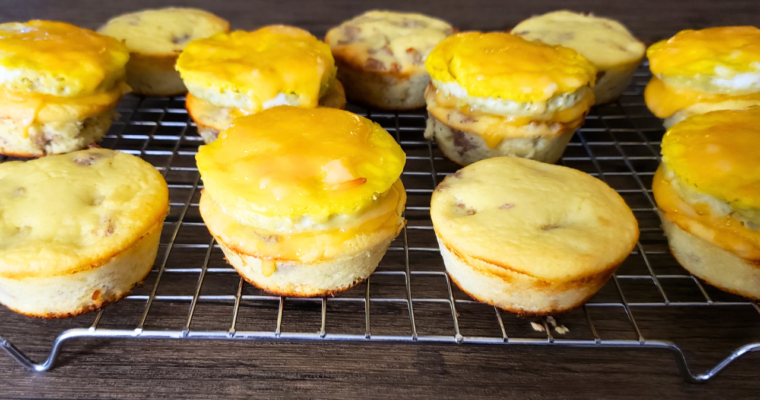 Easy Keto “McGriddle” Breakfast Muffins