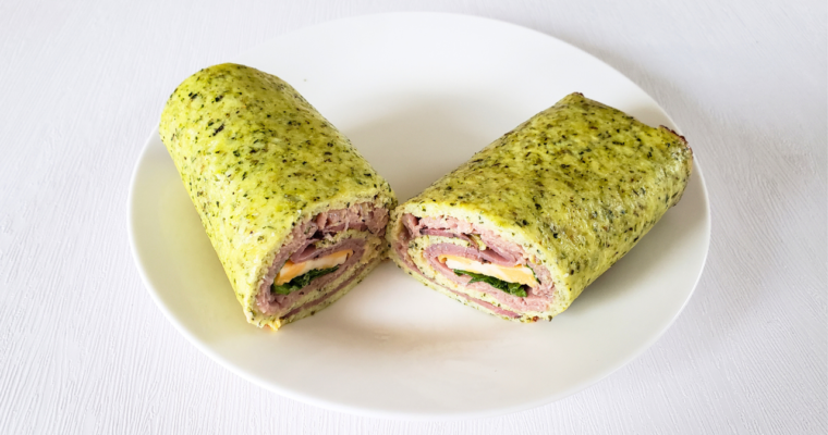 Quick Keto Zucchini “Flatbread” Wrap