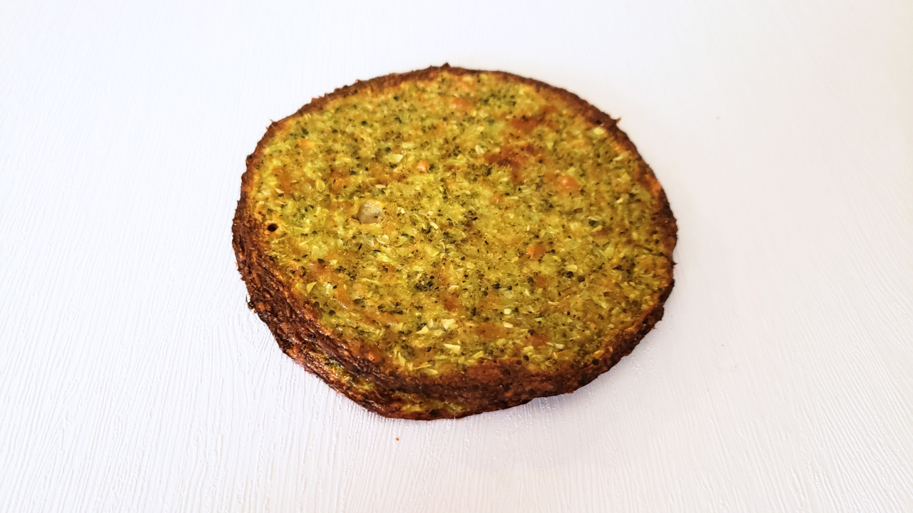 Quick Keto Broccoli or Cauliflower Thins/Bread