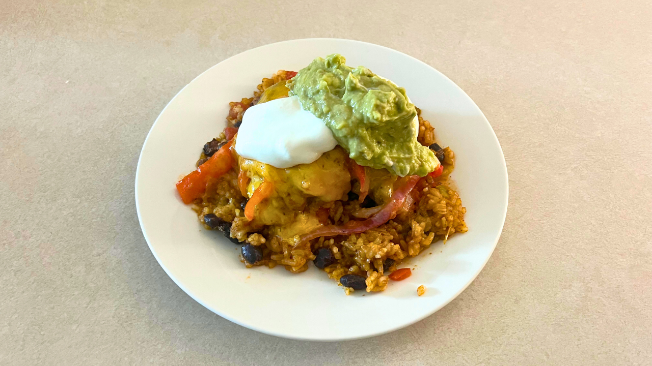 30 Minute Keto Cheesy Fajita Thighs