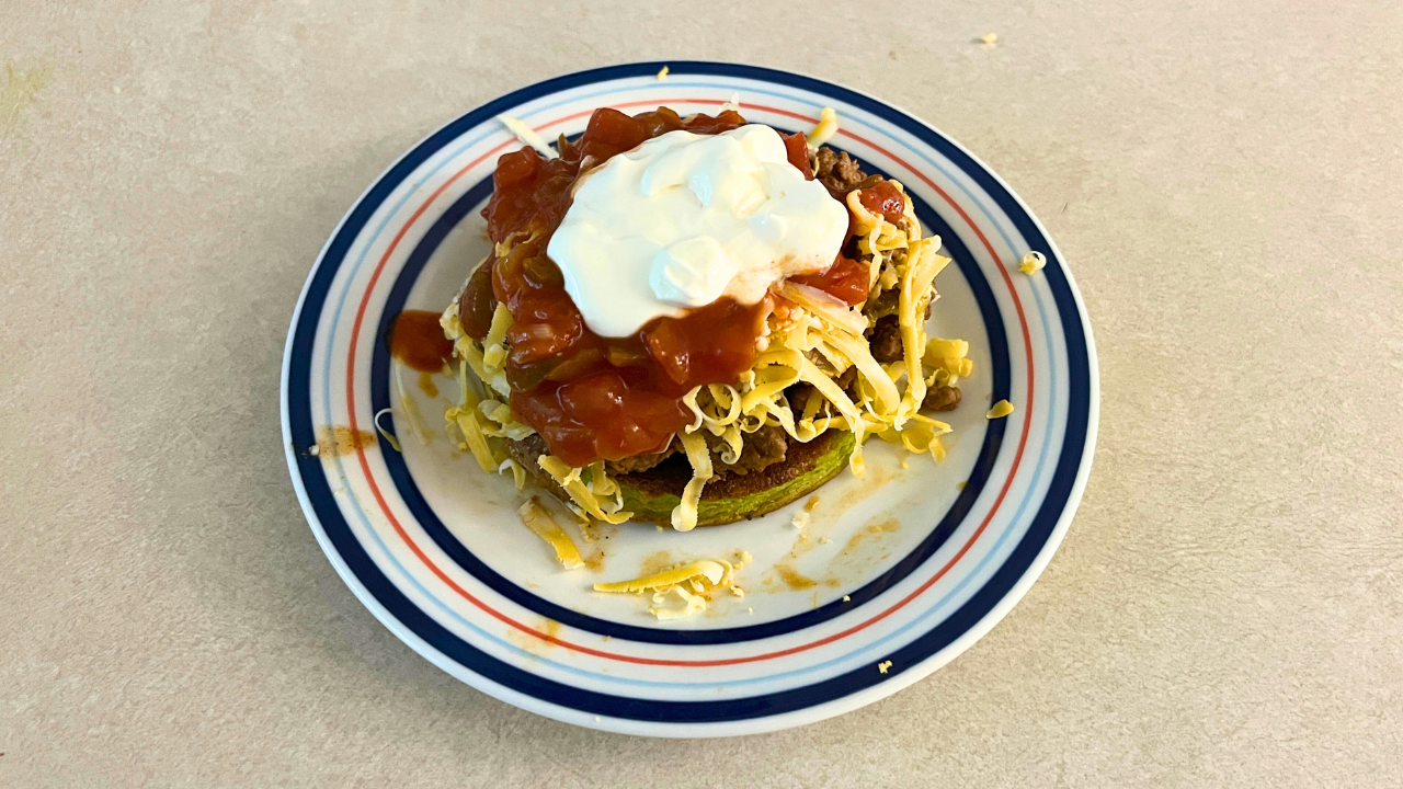 20 Minute Keto Mexi-Sandwiches