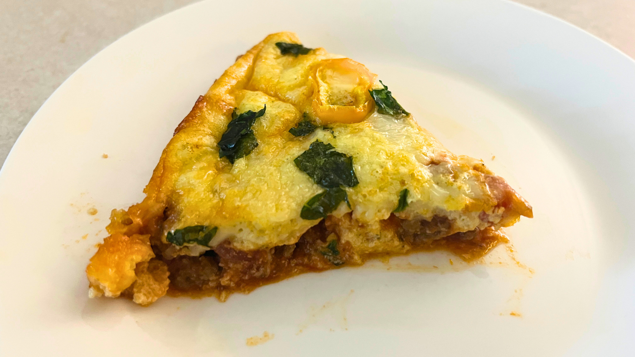Easy Keto Crustless Pizza