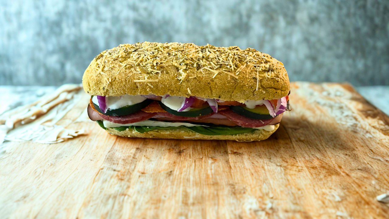 Quick Keto Parmesan Oregano Bread