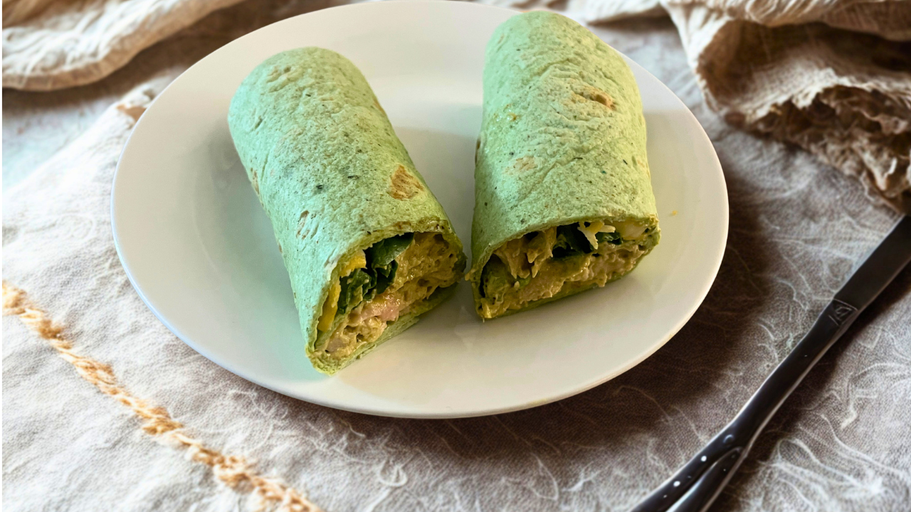 Quick Keto ABC Salad Wrap